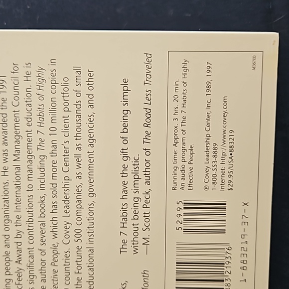 Creat a successful business and life! Set of 4 Brian Tracy, Stephen R Covey - Picture 7 of 7
